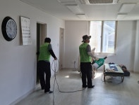 창녕 이방면지사협 경로당 방역소독