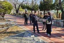 의창구청장, 대변신 예고한 의창스포츠파크 현장 점검