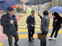 마산회원구, 어린이보호구역 선명하고 또렷하게 정비 나서
