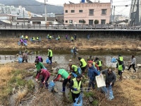 진해구 웅동1동, 설맞이 일제 대청소 실시
