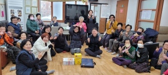 진해구 덕산동, 민족 대명절 설맞이 경로당 방문