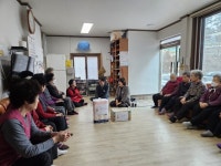 의창구 명곡동, 설맞이 경로당 위문 방문