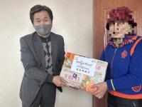 의창구 대산면, 설 명절 앞두고 경로당 순회 방문