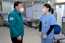 김윤철 합천군수, 지역 응급의료현장 방문