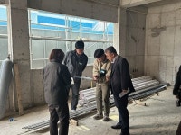 마산회원구, 양덕1동 소재 신축 경로당 공사현장 확인