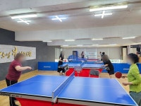 통영시정신건강복지센터 정신질환 당사자 지원 프로그램 탁구동아리 운영