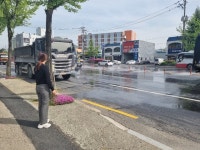 마산회원구, 봉양로 쿨링&클린로드 본격 가동 준비