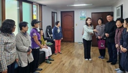 성산구 용지동, 어버이날 맞이 경로당 방문
