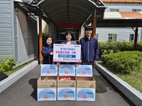 창원시설공단 마산야구센터, 마산회원구에 사랑의 꾸러미 기탁