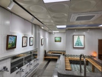 남해군 설천면 눈내목욕탕미술관 보물섬 그리다 회원전