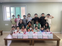 통영시 정량동, 지역아동센터를 향한 따뜻한 마음 어린이들 얼굴엔 웃음꽃 활짝