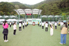 홍남표 창원시장, 웅동2동 한마음 가족 걷기 축제 참여