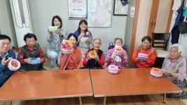 거창 웅양면 누룩재경로당 재활용교육·양말목공예, 공유냉장고 캠페인 시행