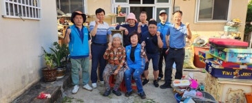 산수보존협회, 강서동 사랑의 집수리 자원봉사 실시