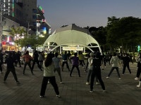 통영시보건소, 우리동네 해맞이달맞이 운동교실 운영