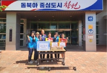 봉림동 재향군인회·여성회, 의창구 봉림동 경로당에 초코파이 720개 기탁