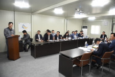 김해시의회 도시건설위원회, 사이언스파크 일반산업단지 개발사업 현장 찾아