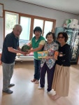 양산시 평산동새마을부녀회, 마을별 경로당 수박 전달