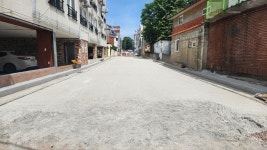 김해시 대성동 논실마을 도시계획도로 개설 완료