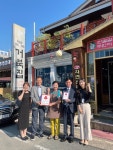 김해시구산사회복지관, 착한가게 70·91호점 현판 전달식 진행