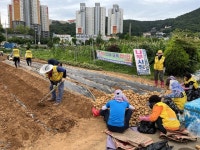 통영시 용남면주민자치위원회 감자 나눔 봉사활동 추진
