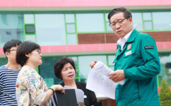 진병영 함양군수 보건소 주요 사업현장 찾아
