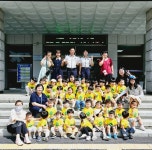 거창경찰서, 상동어린이집 원생 대상 교통안전 홍보 실시