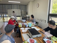 창원시장애인종합복지관 남성장애인 요리프로그램 진행