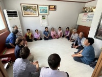 합천군 조홍숙 신임 가회면장, 경로당 방문 인사