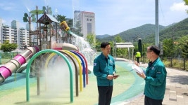 창원시 마산회원구청장, 삼계물놀이장 개장 점검
