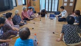 거창경찰서, 주상면 할머니경로당 교통안전 교육