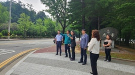 창원시 성산구, 대원3구역 대단지 아파트 주변 교통상황 현장점검