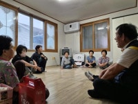 밀양시 삼랑진읍, 집중호우와 폭염에 따른 경로당 및 마을 안전 점검