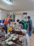 양산시 삼성동 북정대동2차마을 초복맞이 경로당 삼계탕 나눔
