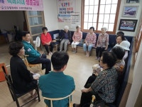 고성군수, 폭염 대비 경로당(무더위 쉼터) 방문