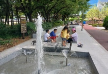창원산단 주변 지역 기후 위기 적응시설 조성 완료