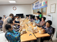 거제시 하청면 옥계경로당 치매예방교실 운영