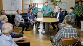 김윤철 합천군수 폭염대비 무더위쉼터(경로당) 방문