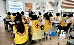 고성군 치매안심센터, 치매극복선도단체 연계 치매파트너 교육 실시
