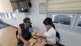 창원시 진해구 웅천동 무료급식소, 건강 지킴이 활동 나서