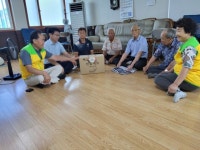 고성군 영오면 추석 맞이 경로당 위문방문