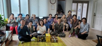 창원시 진해구 덕산동, 민족 대명절 추석맞이 경로당 방문