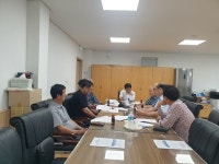 고성군 상리면 농촌중심지활성화운영위원회, 무더위에 지친 경로당 돕는다
