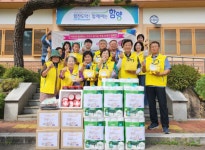 함양 지곡면 지역사회보장협의체, 추석맞이 취약계층 위문