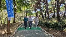 창원시 의창구, 창원남산상봉제 대비 공원 시설 일제점검 실시