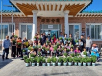 거창 마리면 영승마을 국화꽃으로 피운 이웃사랑