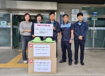 한국철도공사 마산역, 창원시 마산회원구 석전동에 업사이클링 모자 기탁
