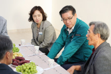 진병영 함양군수, 민생 중심 현장행정 위해 휴천면을 찾다!