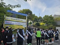 거제시보건소, 고현중학교 자살예방 캠페인 전개