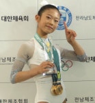 경남체조 최초 첫 주니어 국가대표 탄생! 기계체조 미래 스타, 북면초등학교 6학년 정수은 양